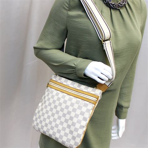 lv bosphore pochette damier azur